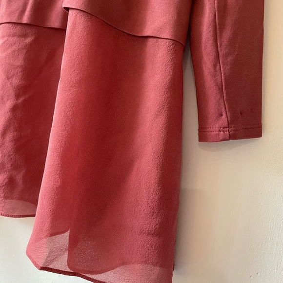 Eileen Fisher silk tunic medium spring summer top - Picture 5 of 5